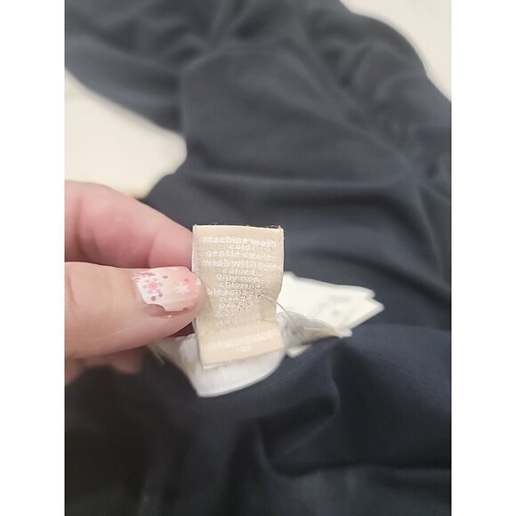 Banana Republic Dress Sheath Navy Slimming Stretch Sleeveless Women's Small - Picture 8 of 8